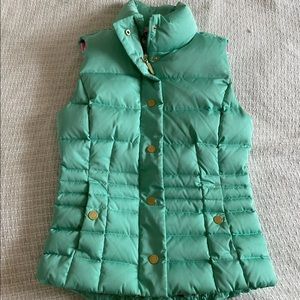 Lilly Pulitzer Seafoam Green Vest XXS